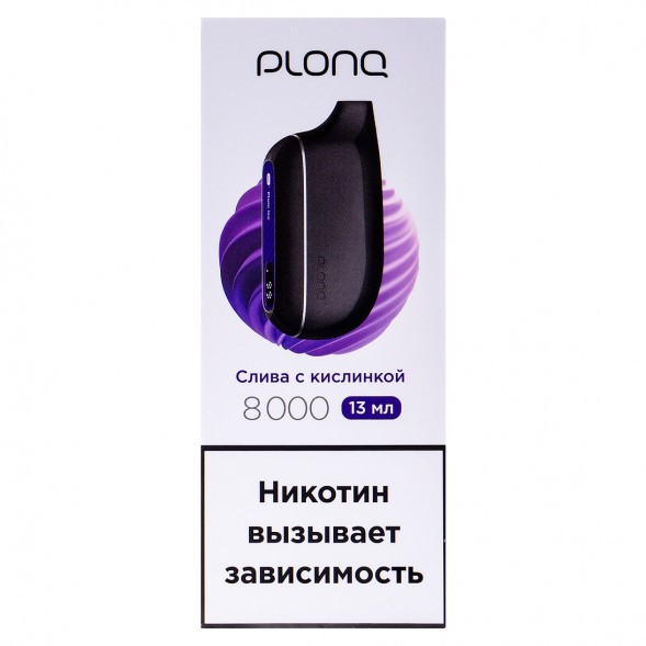 PLONQ MAX SMART - Слива с Кислинкой (8000 затяжек) купить в Челябинске