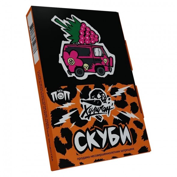 Табак Хулиган - Скуби (Цветочная Малина, 25 грамм) купить в Челябинске