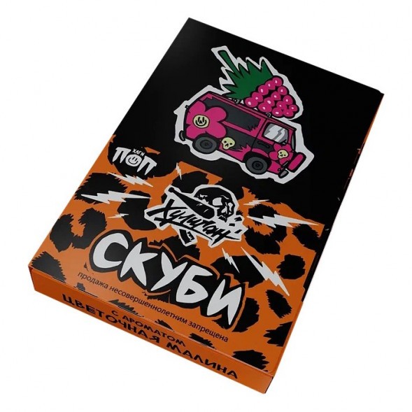 Табак Хулиган - Скуби (Цветочная Малина, 25 грамм) купить в Челябинске