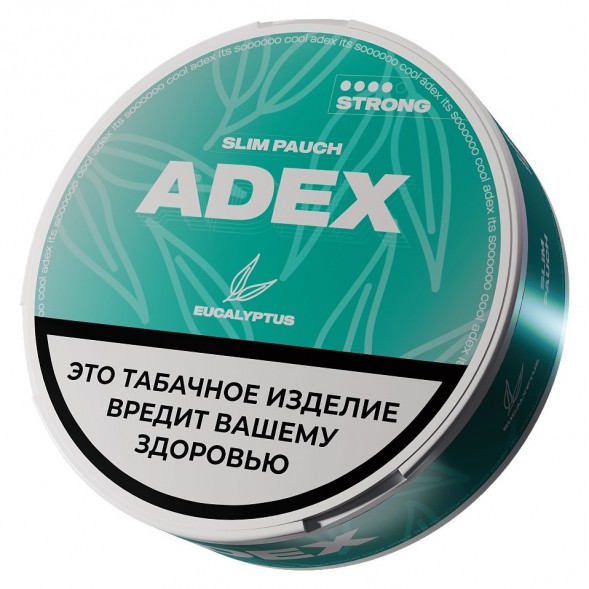Табак жевательный ADEX STRONG SLIM - Eucalyptus (Эвкалипт) купить в Челябинске