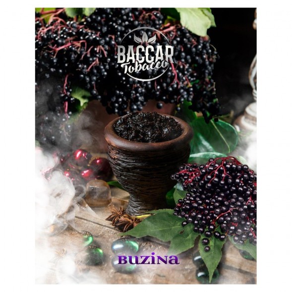 Табак Baccar Tobacco - Buzina (Бузина, 100 грамм) купить в Челябинске