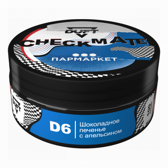Табак Duft Checkmate - D6 Шоколадное Печенье с Апельсином (100 грамм) купить в Челябинске
