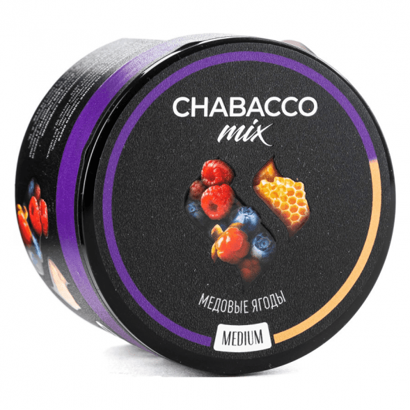 Смесь Chabacco MIX MEDIUM - Honey Berries (Медовые Ягоды, 40 грамм) купить в Челябинске