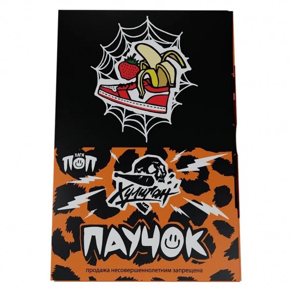 Табак Хулиган - Паучок (Банановая Клубника, 25 грамм) купить в Челябинске