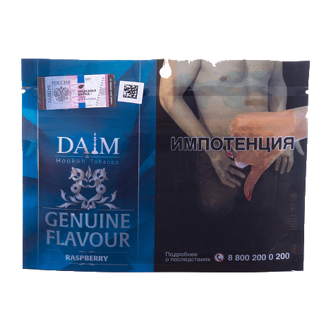 Табак Daim - Raspberry (Малина, 100 грамм) купить в Челябинске