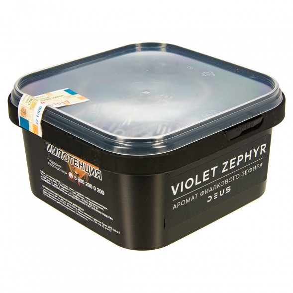 Табак Deus - Violet Zephyr (Фиалковый Зефир, 250 грамм) купить в Челябинске
