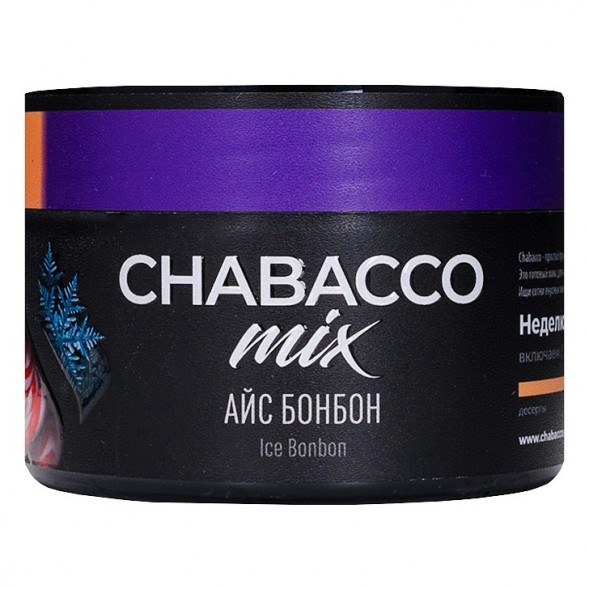Смесь Chabacco MIX MEDIUM - Ice Bonbon (Айс Бонбон, 40 грамм) купить в Челябинске