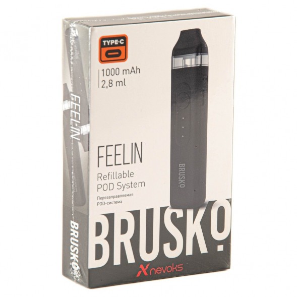 Электронная сигарета Brusko - Feelin (Чёрный) купить в Челябинске