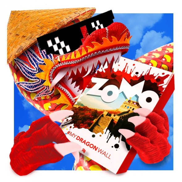 Табак Zomo - Dragon Wall (Драгон Волл, 50 грамм) купить в Челябинске