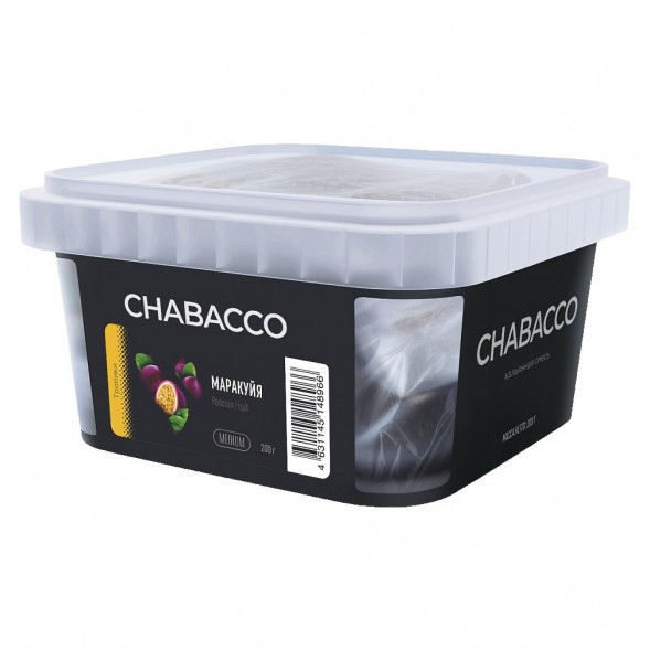 Смесь Chabacco MEDIUM - Passion Fruit (Маракуйя, 200 грамм) купить в Челябинске