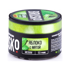 Смесь Brusko Medium - Яблоко с Мятой (50 грамм) купить в Челябинске