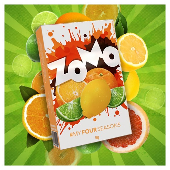 Табак Zomo - Four Seasons (Фор Сизонс, 50 грамм) купить в Челябинске