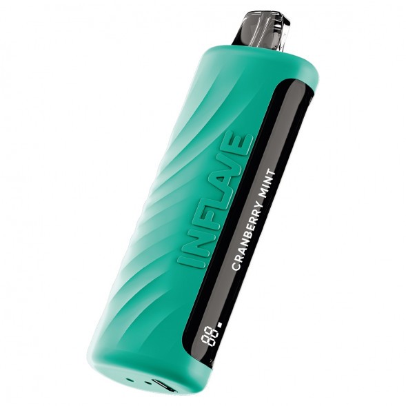 INFLAVE OMEGA - Клюква Мята (Cranberry Mint, 10000 затяжек) купить в Челябинске