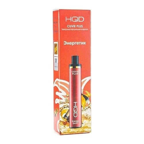 HQD Cuvie Plus - Энергетик (Energy Drink, 1200 затяжек) купить в Челябинске