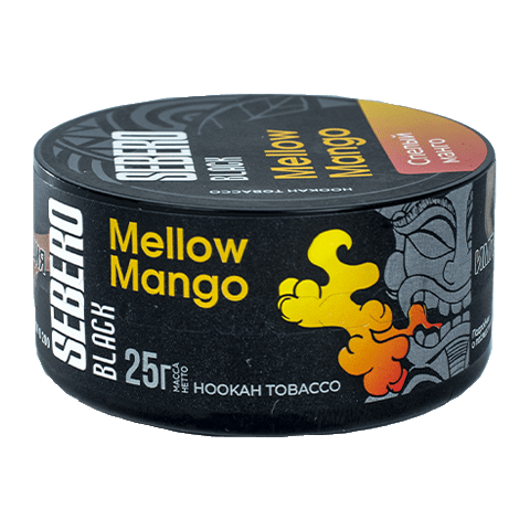 Табак Sebero Black - Mellow Mango (Спелый Манго, 25 грамм) купить в Челябинске