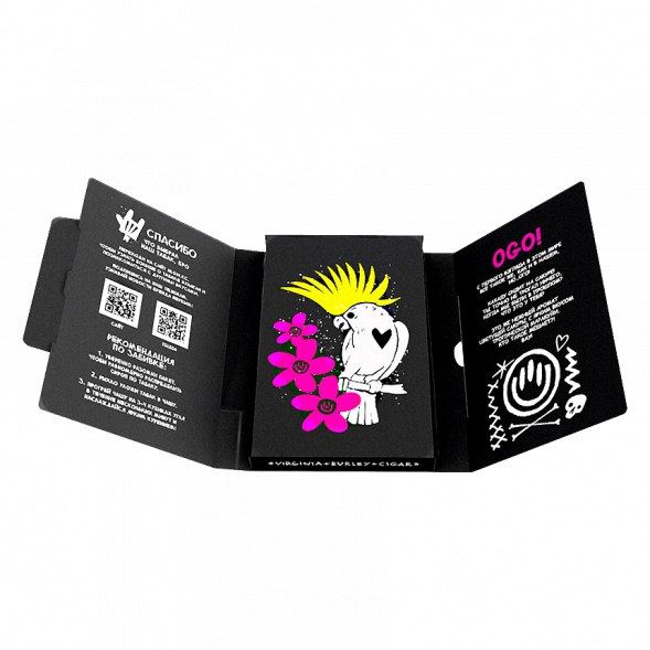 Табак Хулиган - OGO! (Сакура и Маракуйя, 25 грамм) купить в Челябинске