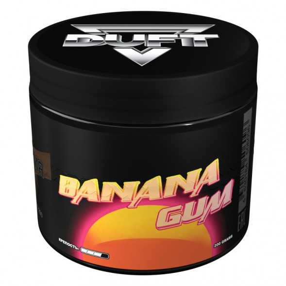 Табак Duft - Banana Gum (Банановая Жвачка, 200 грамм) купить в Челябинске