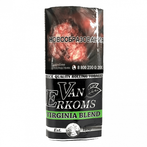 Табак сигаретный Van Erkoms - Virginia Blend (40 грамм) купить в Челябинске