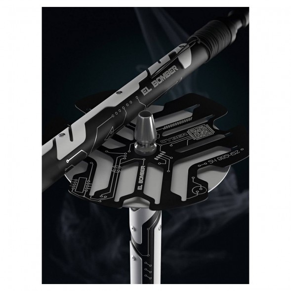 Кальян El Bomber - Sansara Cyber White (Линейка &quot;Designs&quot;, Без Колбы) купить в Челябинске