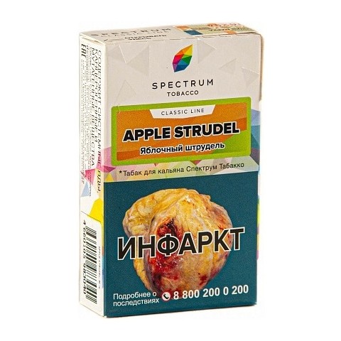 Табак Spectrum - Apple Strudel (Яблочный Штрудель, 25 грамм) купить в Челябинске