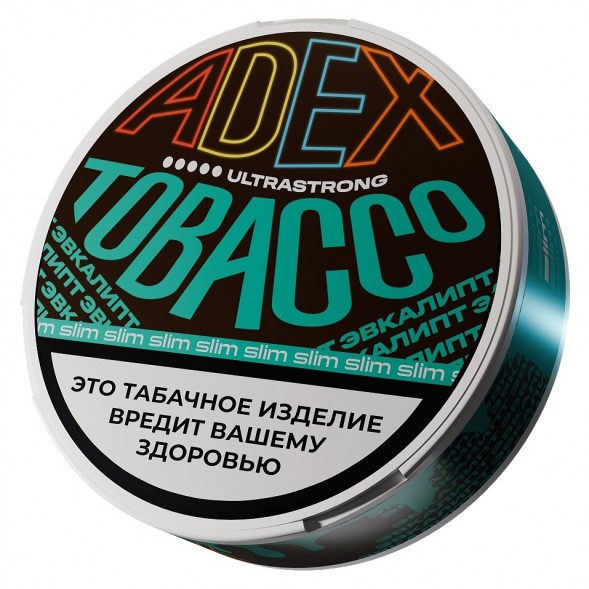 Табак жевательный ADEX ULTRA STRONG SLIM - Эвкалипт купить в Челябинске