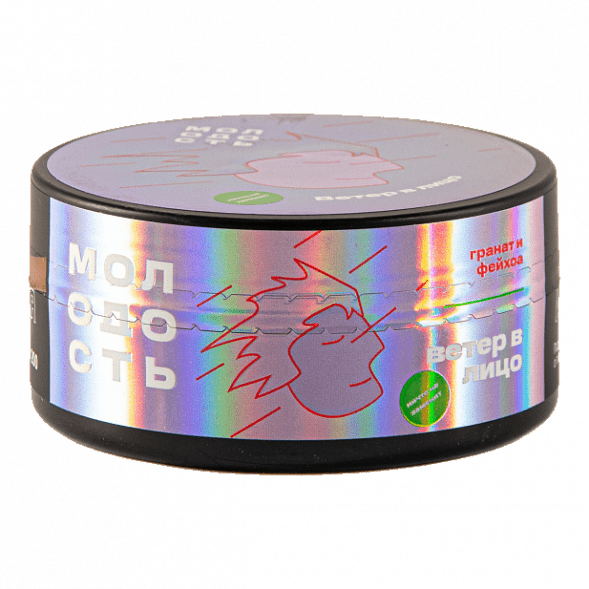 Табак Молодость - Ветер в Лицо (Гранат и Фейхоа, 100 грамм) купить в Челябинске