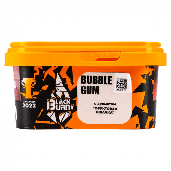 Табак BlackBurn - Bubble Gum (Фруктовая Жвачка, 200 грамм) купить в Челябинске