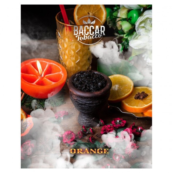 Табак Baccar Tobacco - Orange (Апельсин, 100 грамм) купить в Челябинске