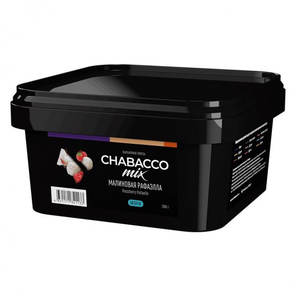 Смесь Chabacco MIX MEDIUM - Raspberry Rafaella (Малиновая Рафаэлла, 200 грамм) купить в Челябинске