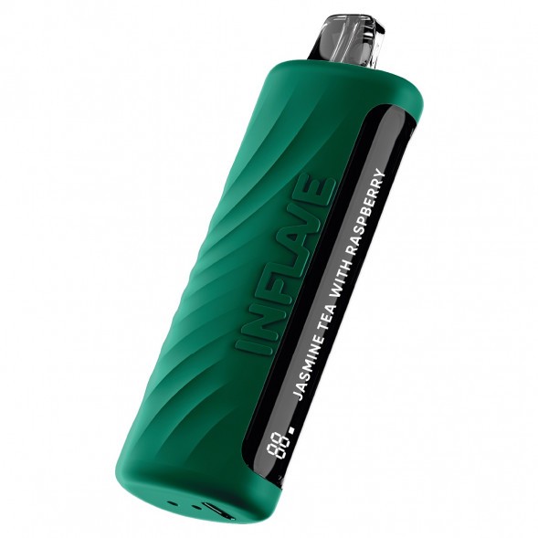 INFLAVE OMEGA - Жасмин Малина (Jasmine Tea with Raspberry, 10000 затяжек) купить в Челябинске