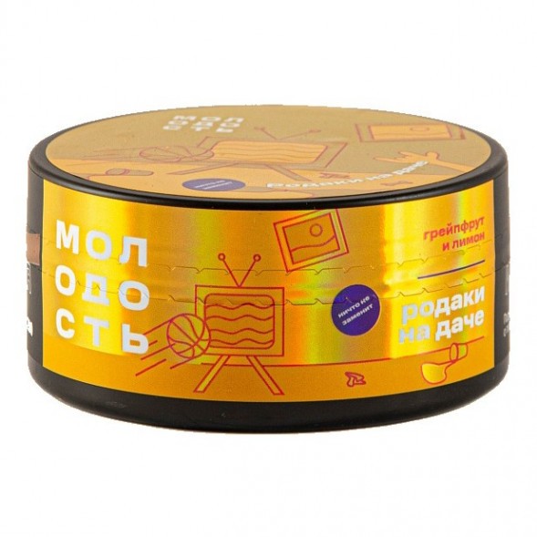 Табак Молодость - Родаки на Даче (Грейпфрут и Лимон, 200 грамм) купить в Челябинске