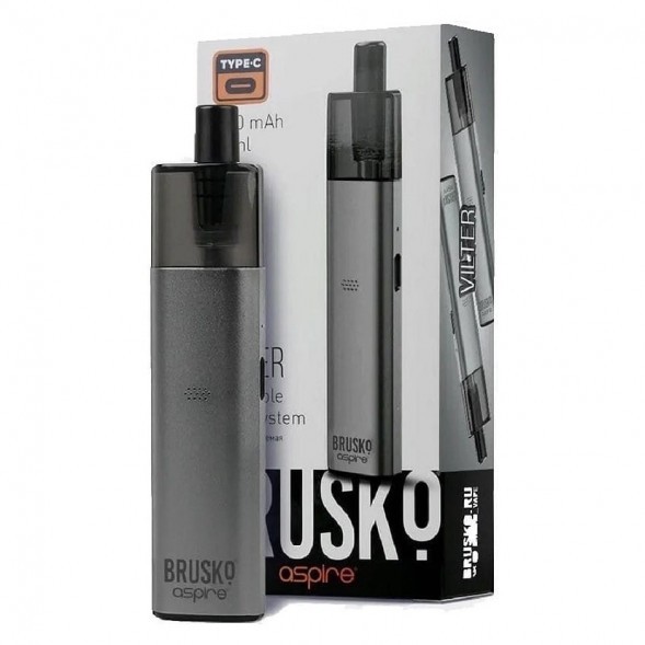 Электронная сигарета Brusko - Vilter (Серый) купить в Челябинске