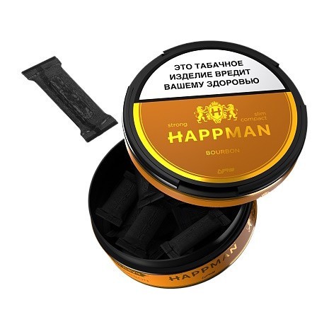 Табак жевательный HAPPMAN - Bourbon 31 (Бурбон) купить в Челябинске