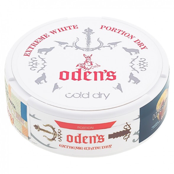 Табак жевательный ODENS - Cold Extreme White Dry (13 грамм, Швеция) купить в Челябинске