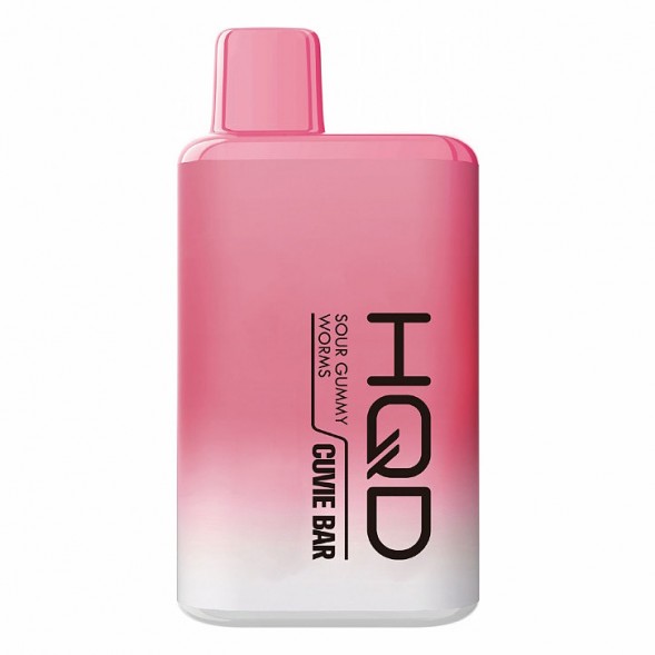 HQD Cuvie BAR - Кислые Мармеладные Червяки (Sour Gummy Worms, 7000 затяжек) купить в Челябинске