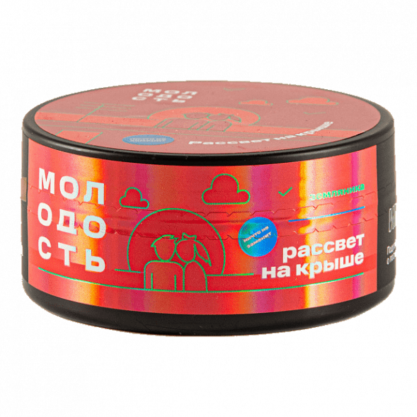 Табак Молодость - Рассвет на Крыше (Земляника, 200 грамм) купить в Челябинске