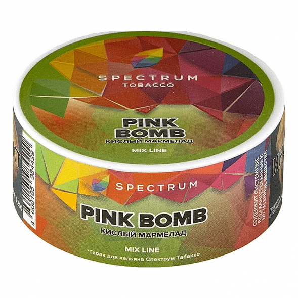 Табак Spectrum Mix Line - Pink Bomb (Кислый Мармелад, 25 грамм) купить в Челябинске
