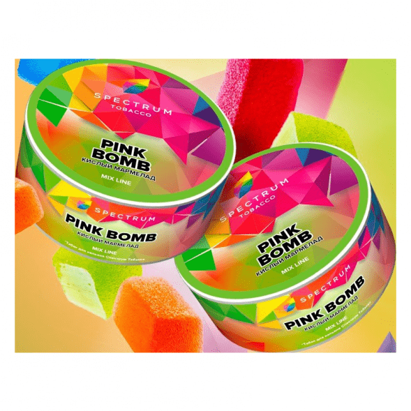 Табак Spectrum Mix Line - Pink Bomb (Кислый Мармелад, 25 грамм) купить в Челябинске