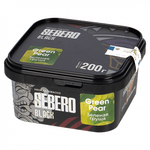 Табак Sebero Black - Green Pear (Зелёная Груша, 200 грамм) купить в Челябинске