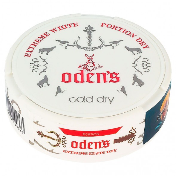 Табак жевательный ODENS - Cold Extreme White Dry (16 грамм) купить в Челябинске