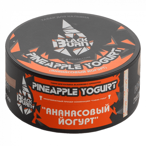 Табак BlackBurn - Pineapple Yogurt (Ананасовый Йогурт, 100 грамм) купить в Челябинске