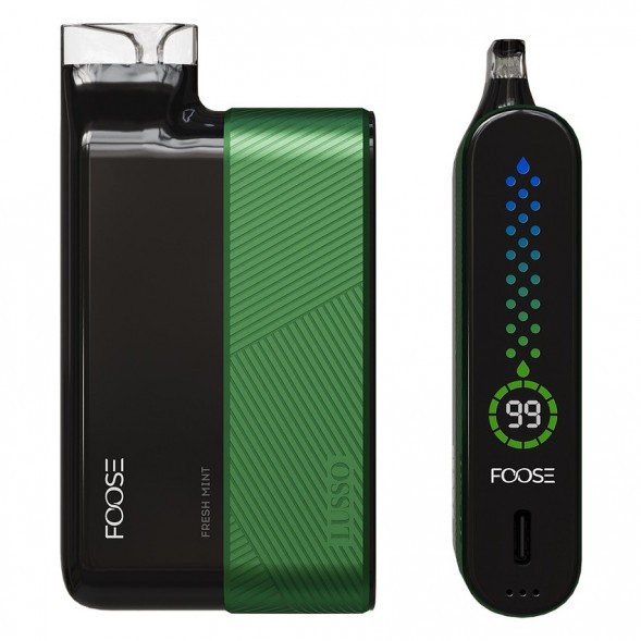 FOOSE LUSSO - Свежая Мята (Fresh Mint, 10000 затяжек) купить в Челябинске