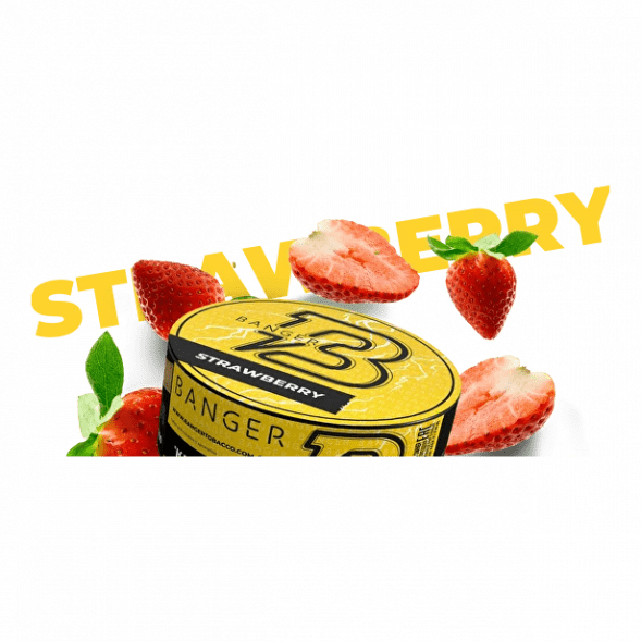 Табак Banger - Strawberry (Клубника, 25 грамм) купить в Челябинске