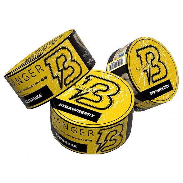 Табак Banger - Strawberry (Клубника, 25 грамм) купить в Челябинске