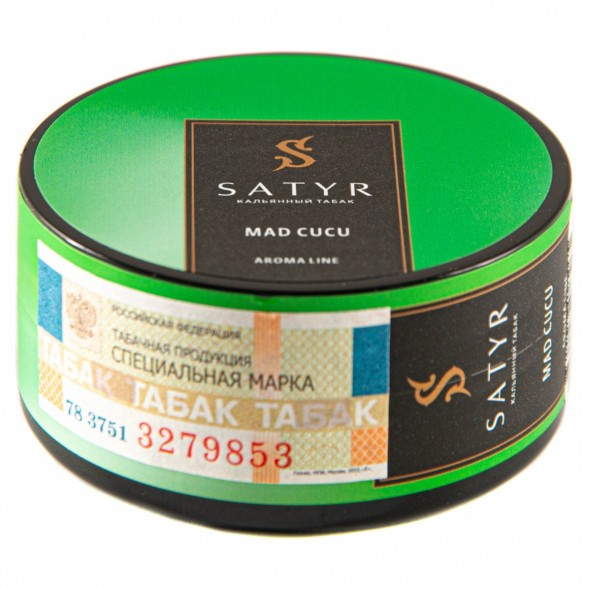 Табак Satyr - Mad Cucu (Сумасшедший Огурец, 25 грамм) купить в Челябинске