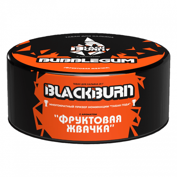 Табак BlackBurn - Bubble Gum (Фруктовая Жвачка, 25 грамм) купить в Челябинске