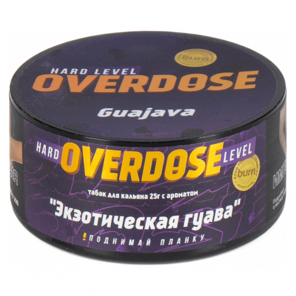 Табак Overdose - Guajava (Экзотическая Гуава, 25 грамм) купить в Челябинске