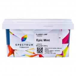 Табак Spectrum - Epic Mint (Мощная Мята, 200 грамм)