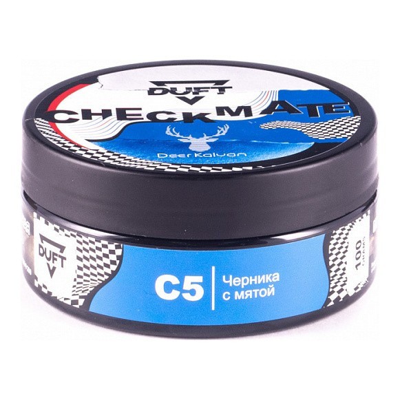 Табак Duft Checkmate - C5 Черника с Мятой (100 грамм) купить в Челябинске