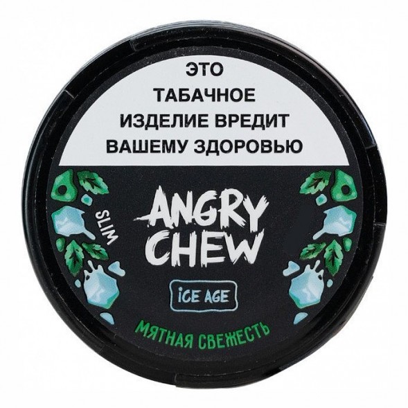 Табак жевательный Angry Chew Slim Medium - Мятная Свежесть (12 грамм) купить в Челябинске